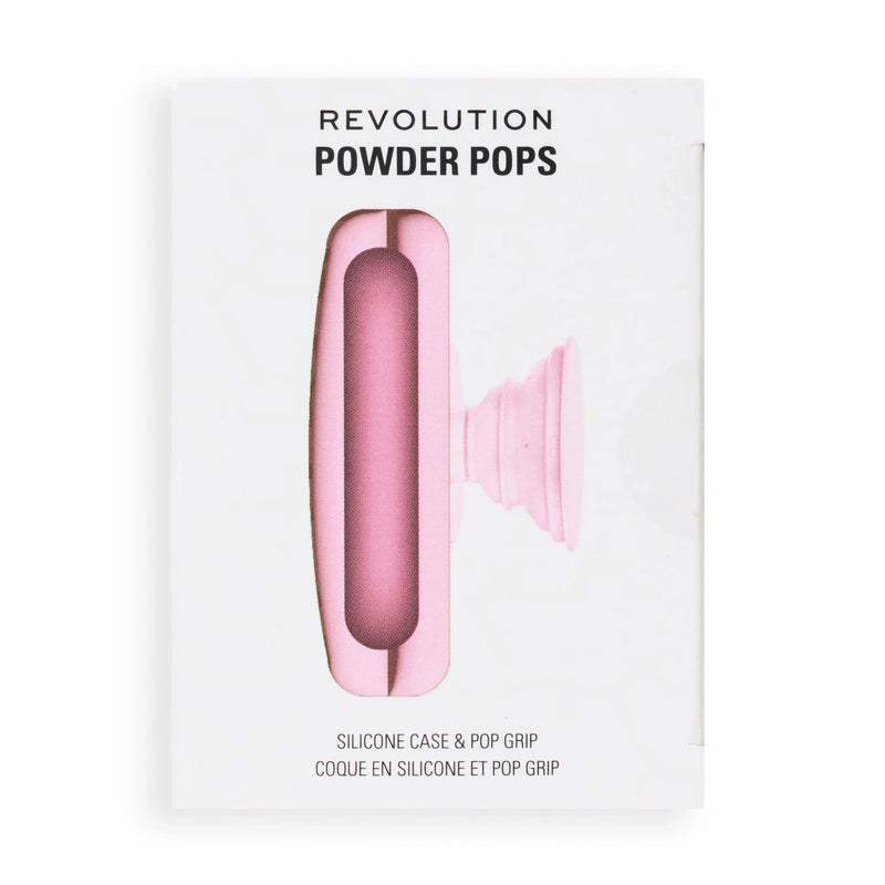 Revolution Powder Pops Silicone Case & Pop Grip Pink