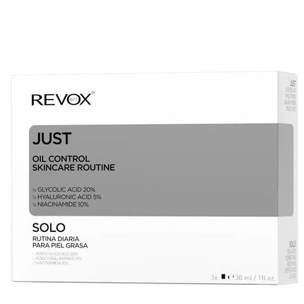 Revox Just Oil Control Skincare Routine