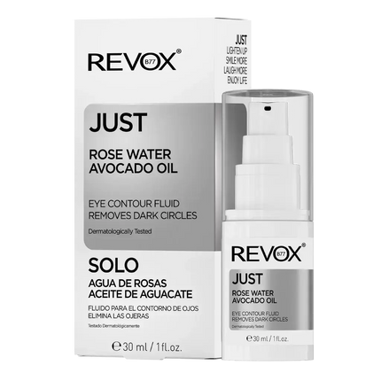 Revox Just Rose Water Avocado Oil Eye Care Fluid