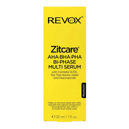 Revox Zitcare AHA BHA PHA Multi Serum