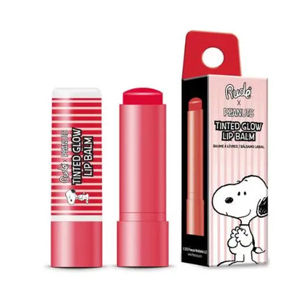 Rude Cosmetics x Peanuts Tinted Glow Lip Balm Snoopy