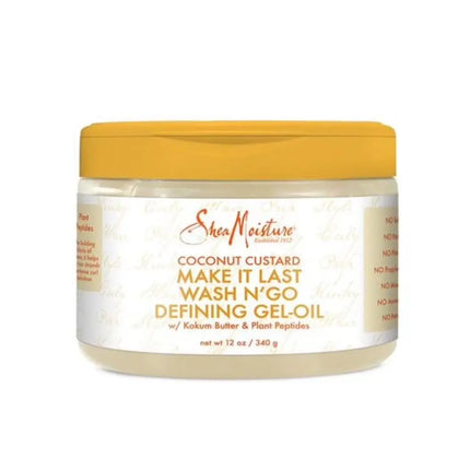 Shea Moisture Coconut Custard Wash N' Go Defining Gel-Oil