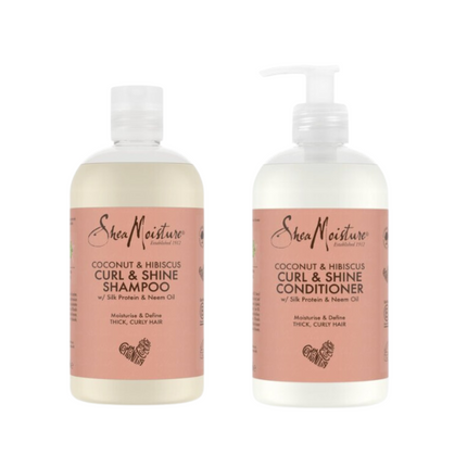 Shea Moisture Coconut & Hibiscus Curl & Shine Set