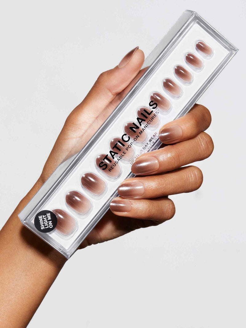 Static Nails Reusable Pop-On Manicure Silhouette