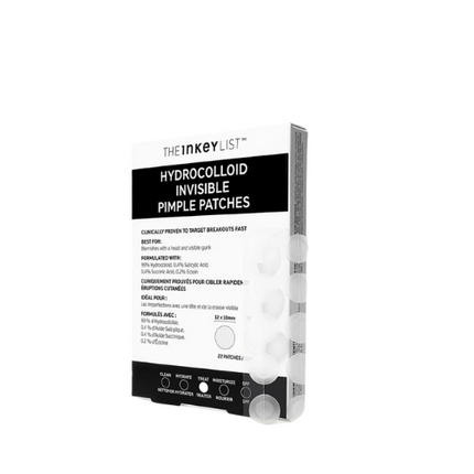 The Inkey List Hydrocolloid Invisible Pimple Patches