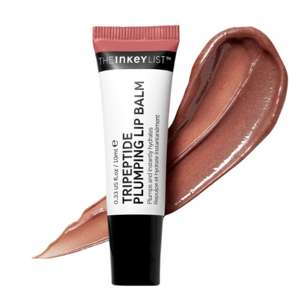 The Inkey List Tripeptide Plumping Mocha Brown Lip Balm