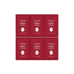 TIRTIR Mask Fit Red Cushion 6 Shade Trial Kit Light Medium