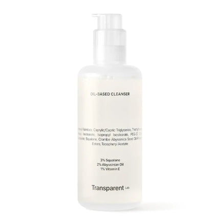 Transparent Lab Oil Based Cleanser