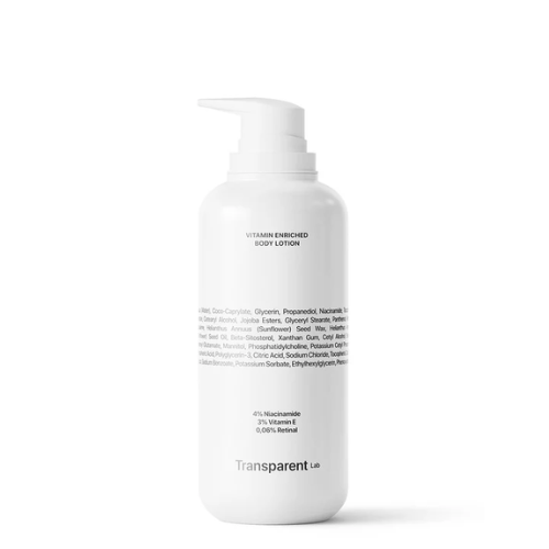 Transparent Lab Vitamin Enriched Body Lotion