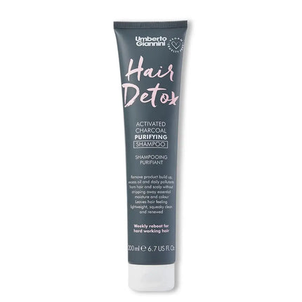 Umberto Giannini Hair Detox Activated Charcoal Purifying Shampoo