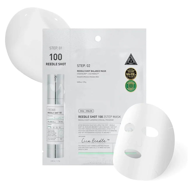 VT Cosmetics Mild Reedle Shot 100 2-Step Mask