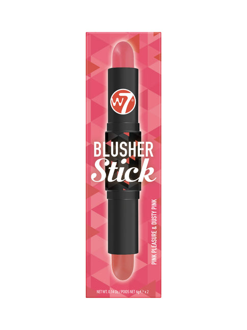 W7 Cosmetics Blusher Stick Pink Pleasure & Dusty Pink