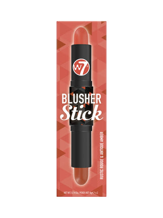 W7 Cosmetics Blusher Stick Rustic Rouge & Antique Amber