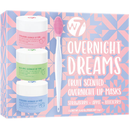 W7 Cosmetics Cosmetics Overnight Dreams Lip Mask Gift Set