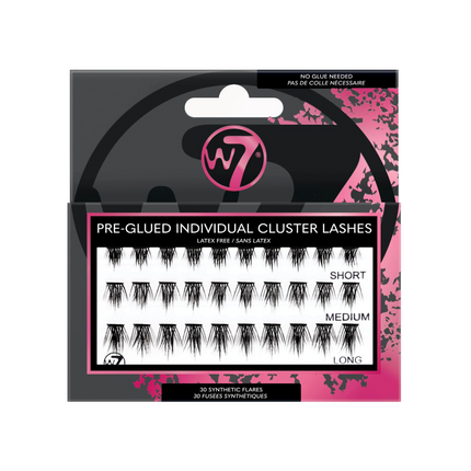 W7 Cosmetics Pre-glued Individual Cluster Lashes