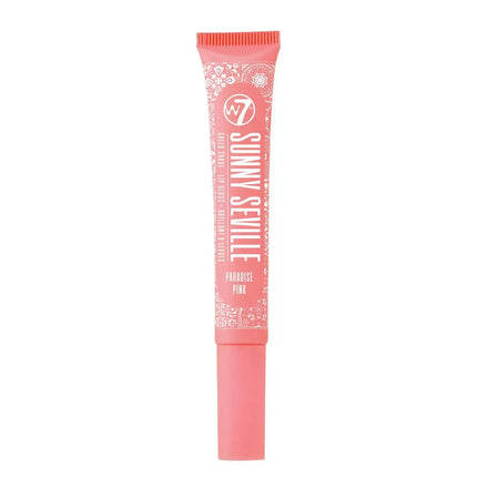 W7 Cosmetics Sunny Seville Sheer Shade Lip Gloss Paradise Pink