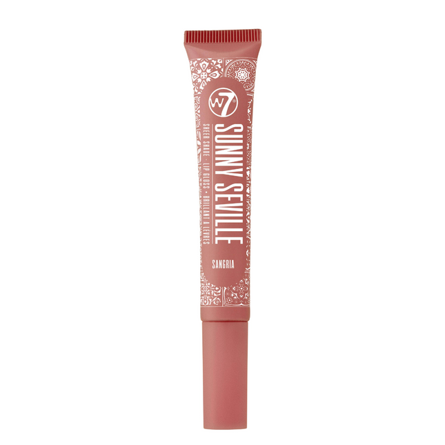 W7 Cosmetics Sunny Seville Sheer Shade Lip Gloss Sangria