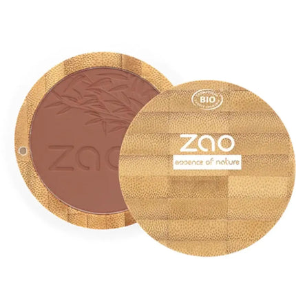 ZAO Bamboo Compact Blush 321 Brown Orange