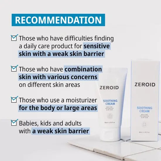 ZEROID Soothing Cream