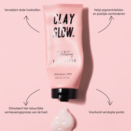 Clay And Glow Exfoliating Face Scrub