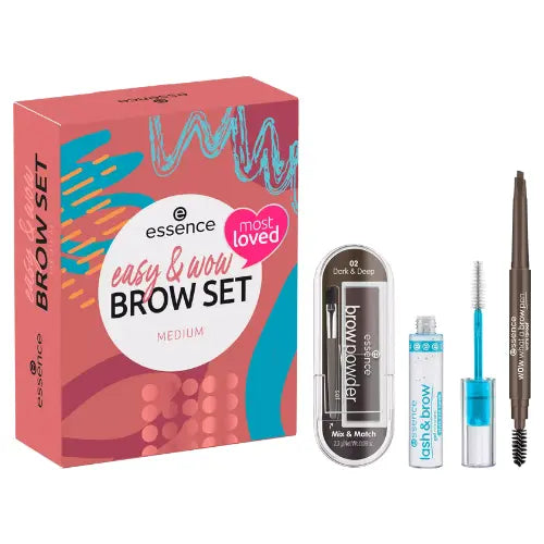 Essence Easy & Wow Brow Set Medium