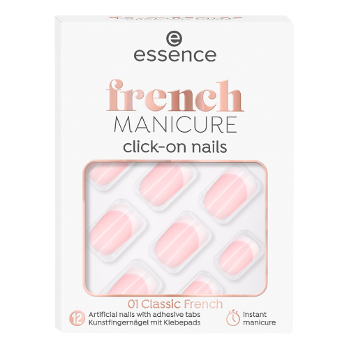 Essence French Manicure Click-On Nails 01 Classic French