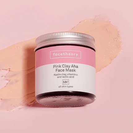 Facetheory Pink Clay AHA Face Mask MK1