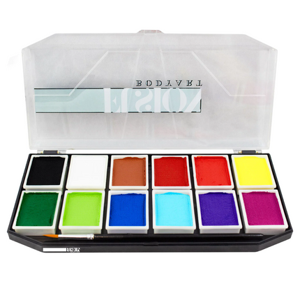 Fusion Body Art Face Painting Sampler Palette