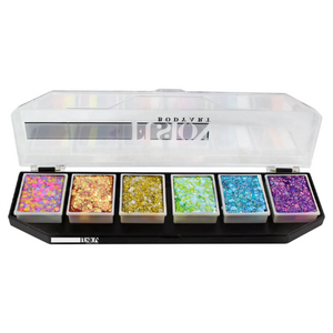 Fusion Body Art Glitter Cream Palette Fiesta Sparkles