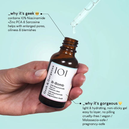 Geek & Gorgeous B-Bomb 10% Niacinamide Serum