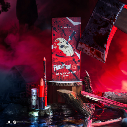 Glamlite x Friday the 13th Lip Kit No Place to Hide