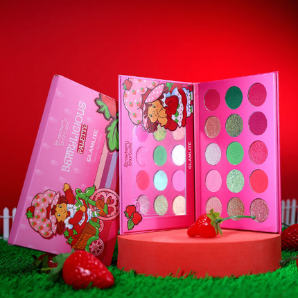 Glamlite x Strawberry Shortcake Eyeshadow Palette Berrylicious