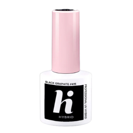 Hi Hybrid 415 Black Graphite UV Gel Polish