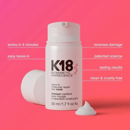 K18 Hair Leave-in Molecular Repair Mask