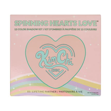 KimChi Chic Beauty Spinning Hearts Love Palette Lifetime Partner