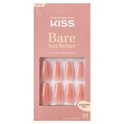 Kiss Bare But Better Nails Nude Glow