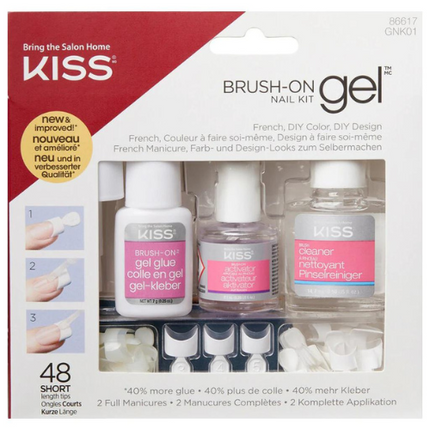 Kiss Brush On Gel Kit