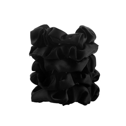 Kitsch Satin Sleep Scrunchies Black