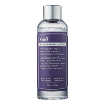 Klairs Supple Preparation Unscented Toner