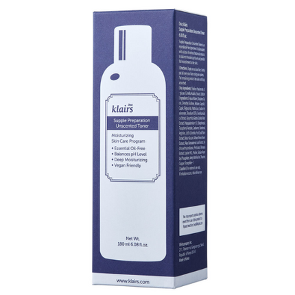 Klairs Supple Preparation Unscented Toner