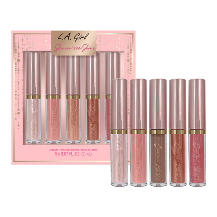 LA Girl Lipgloss Set Shinier Than Shine