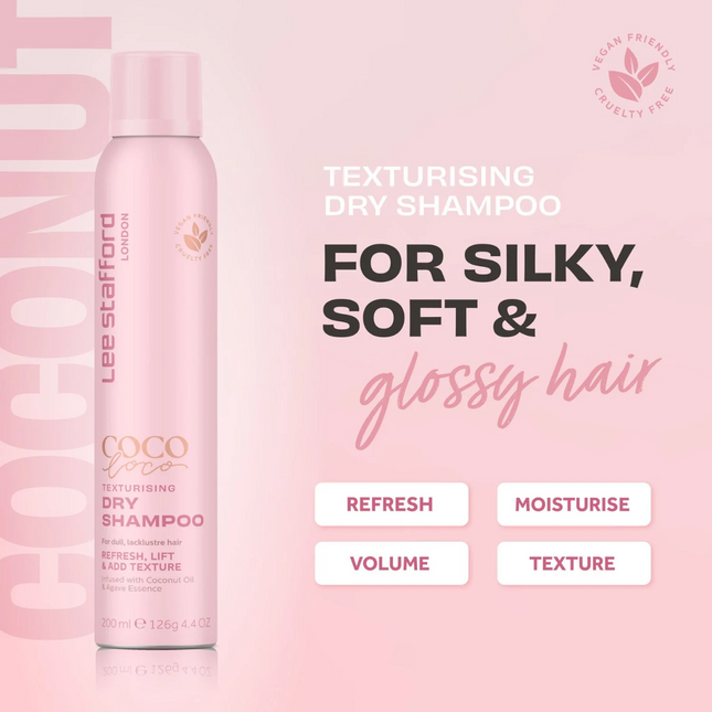 Lee Stafford CoCo LoCo & Agave Texturising Dry Shampoo