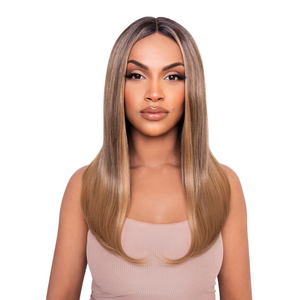 Lullabellz The Mya Balayage Bronde Midi Curve Lace Front Wig