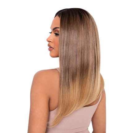 Lullabellz The Mya Balayage Bronde Midi Curve Lace Front Wig