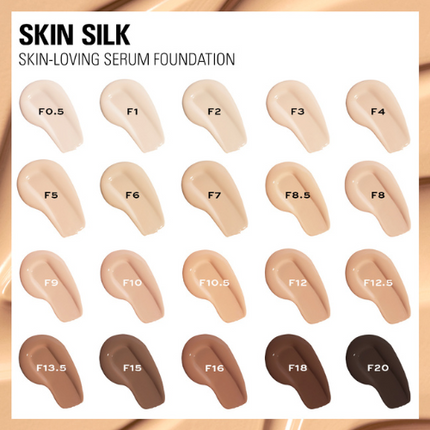 Makeup Revolution Skin Silk Serum Foundation Light/Medium