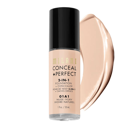 Milani 2-in-1 Foundation and Concealer Light/Medium