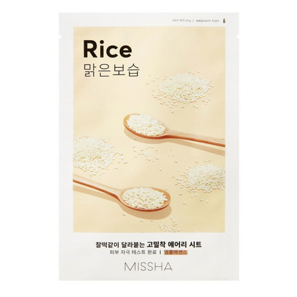 Missha Airy Fit Sheet Mask Rice