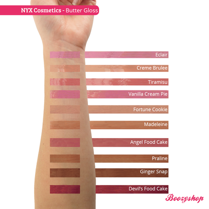 NYX Professional Makeup Butter Gloss Creme Brulee