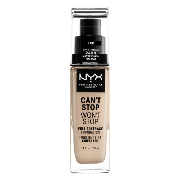 NYX Professional Makeup Can't Stop Won't Stop 24-Hour Foundation