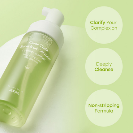 Purito Clear Code Superfruit Cleanser